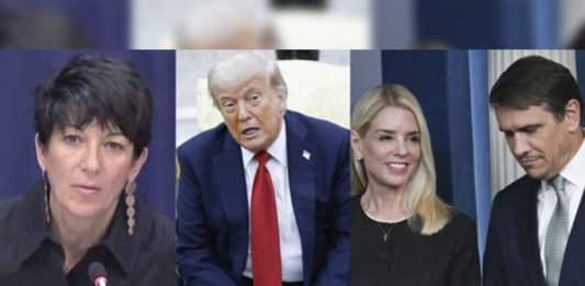 Ghislaine Maxwell, Donald Trump, Pam Bondi & Todd Blanche