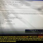 Dianne Stopped Talking to VP – Proving Victor Lied