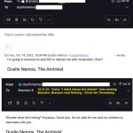 Victor Lies and Brandon Knew – Victor Lies about not refusing debate