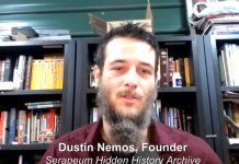 Stop Noticing Who Runs the World with Dustin Nemos, Founder, the Serapeum Hidden HisStory Archive