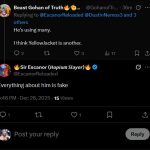 Escanor – Associated with BeastGohanofTruth