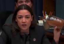 AOC Just showed off the Georgia drinking water from Meta’s AI Data Centers.