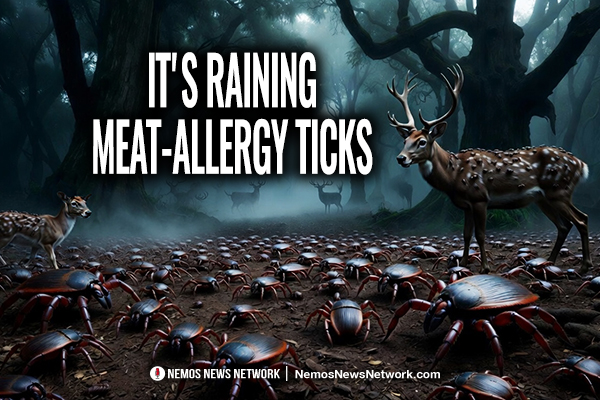 It's Raining Meat Special Report: It’s Raining Meat-Allergy Ticks, By Design. NEED TO ...