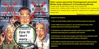 Church of Whites Only: Christogenea EXPOSED (Rabbi Finck.lestein too)