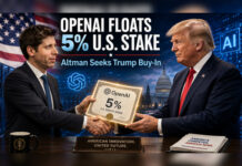 Sam Altman’s OpenAI Discusses Handing Trump Admin A 5% Stake