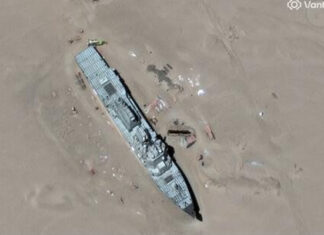 China Builds Full-Scale Model Of US Destroyer In Remote Desert