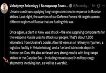 War Zones Converging? Zelensky Says Ukraine Hit Ship “Transporting Military Cargo” From Iran