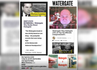 Watergate was Pedogate