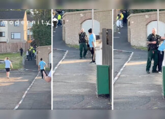 Watch: Yet Another Shocking Video Of UK’s Two-Tier Policing Drops