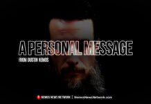 A Personal Message from Dustin Nemos