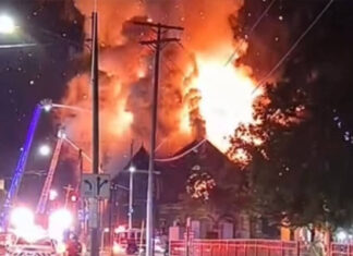 Another Burny Church – Historic Christian Church in Ohio Destroyed by Massive Fire as Arson Attacks Surge