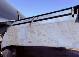 ‘Do What Israel Tells You!’ – Graffiti On USAF Jet Suggests Troops Think War Isn’t For America