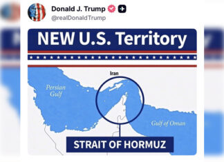 Trump declares Hormuz ‘new US territory’