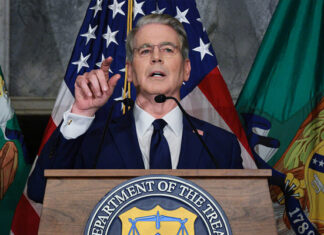 Trump Send Out Homosexual Treasury Secretary To Threaten Iran & The World